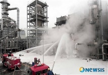 [종합]SK에너지 인천공장 화재 진화 완료…인명피해 없어