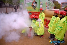 영등포소방서 도신초등학교 119소년단 이동안전체험 교육