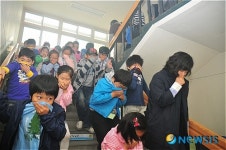 송파소방서, 토성초등학교 화재 대피훈련