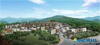 용인 동일 W-Forest, 4개 정원 속 자연의 삶 만끽