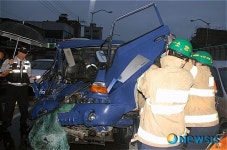 개봉1동사거리 화물차 교통사고