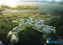 가평 남이섬 앞 141세대 규모 전원주거단지 조성