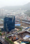 부산 문현금융단지 첫 준공