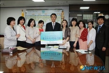 군포 민간어린이집 연합회, 중고도서 9000권 기증