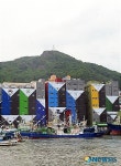 부산 남항 냉동창고 착시 옷 입었네