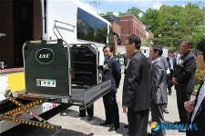 전용리프트 시연