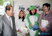 박홍섭 마포구청장, 사회적 기업이 희망이에요