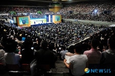 입시정보 설명회 인산인해