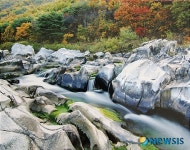 제 3회 청송관광사진 전국공모전 금상 백석탄의 비경