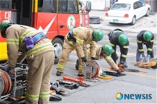 중부소방서, 2011 상반기 구조대원 소방전술훈련 평가