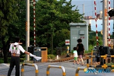 철길건널목 보행 조심 또 조심