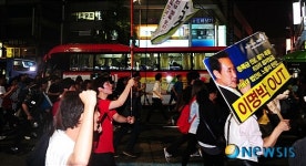 멈춰버린 버스들