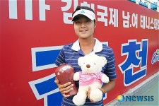 준우승 차지한 김다혜 선수