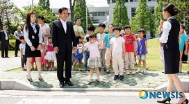 엄용수 밀양시장 하남읍 꼬마사랑 어린이와 함께