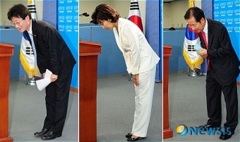 당 대표 출마 선언한 유승민, 나경원, 홍준표 의원