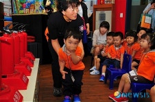 송파소방서, 유치원 안전체험교육