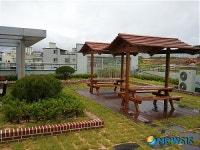 진주시 옛 평거동사무소 옥상 녹지공간 조성