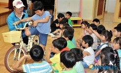 내릴때도 조심히