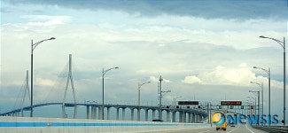 모처럼 개인 하늘