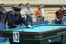 장애인 당구선수 이강우씨