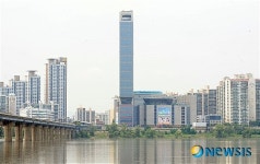 잠실나루에서 보이는 테크노마트