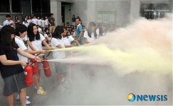 성북소방서, 한성여자중학교 소방교육