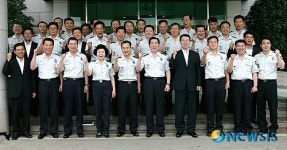 조현오 경찰청장 전남지방경찰청 방문