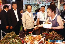 서규용 장관, 산본시장 방문