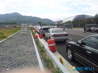 KTX김천·구미역 불법주차 극성···코레일 뒷짐