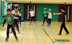 화순초 스키부 여름 훈련
