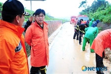 충남 계룡·논산·부여 등지 '물난리'