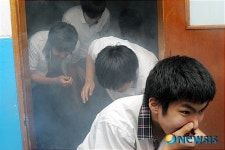 중부소방서, 한양공업고등학교 소방대피훈련