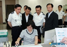 서부운전면허시험장 시찰하는 이성규 서울지방경찰청장