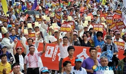 거리로 나선 축산인들
