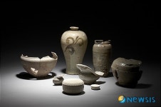 용인 서리상반 출토 고려백자, 14일 첫 일반공개
