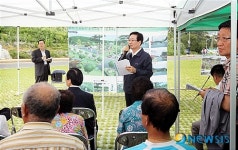 서구, 빼올약수터 사업설명회