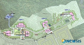 우석대 진천캠퍼스 종합배치계획안 조감도