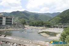 산청군 삼장 대포정보화마을 선도마을로 지정