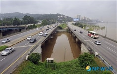 교통통제 풀린 올림픽대로