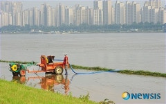 장비 동원된 복구 작업