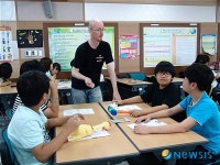 구미 해평中, 영어캠프 호응
