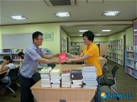 상주시, 전병순씨 고동람도서관 책 기증