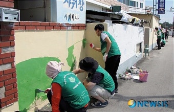 고리원전, 임랑해수욕장 벽화조성