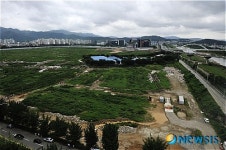 최첨단 업무단지로 개발중인 문정지구