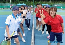 양구서 전국대학 테니스대회 열려