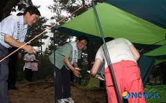 한국가스안전공사 박환규 사장 주문진해수욕장 방문