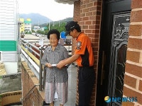 김해소방서 255세대 화재안심보험 가입 증서전달