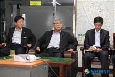 구로 공단119안전센터 격려방문한 소방방재청장