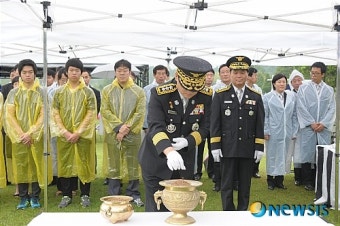 대조동 화재현장 순직소방공무원 제3주기 추모행사 거행