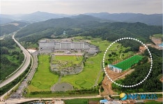 괴산 중원대와 학군교 골프연습장